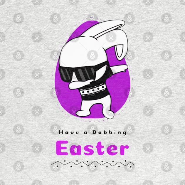 Dabbing Easter Bunny by Boztik-Designs